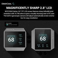 DeepCool Mystique 240 AIO Liquid CPU Cooler - 2.8 DeepCool Mystique 240 AIO Liquid CPU Cooler - 2.8